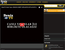Tablet Screenshot of deniztv.com